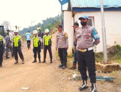 ADA APA? MASYARAKAT TIGA DESA DI MOROWALI DEMO PT. TEKNIK ALUM SERVICE (TAS) DENGAN PENGAWALAN KETAT APARAT BERSENJATA!