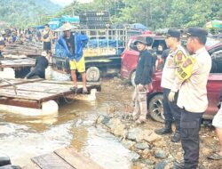 Kapolda Sultra Perintahkan Polres Konawe Utara Siaga 24 Jam di Lokasi Banjir