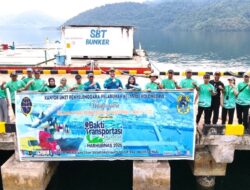 Rayakan Harhubnas 2025, UPP Kolonodale Ajak Insan Transportasi Jaga Kebersihan Pelabuhan