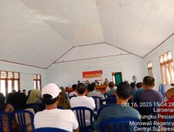 Satgas PKH Turun ke Laroenai, Warga Desak Transparansi CSR dan Legalitas Tambang