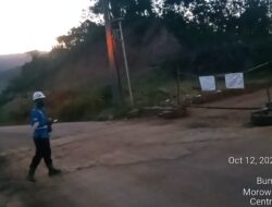Aksi Spontanitas Warga Torete: Jalan Houling PT TAS Dipalang, Tuntut Kejelasan Lahan
